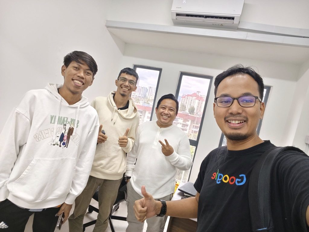 with client